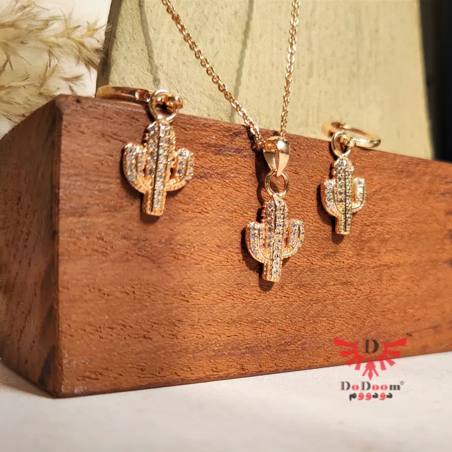 نیم‌ست کاکتوس نگینی N03 — تصویر ۲