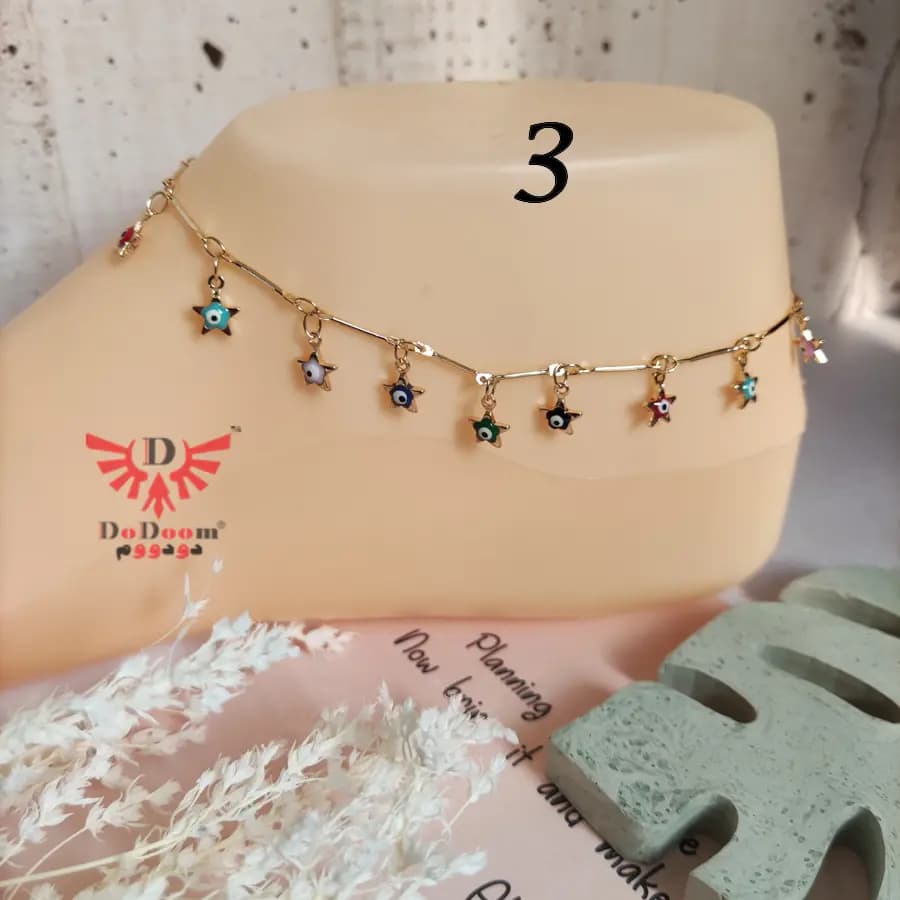 پابند چشم زخم آویزدار P04 — تصویر ۴