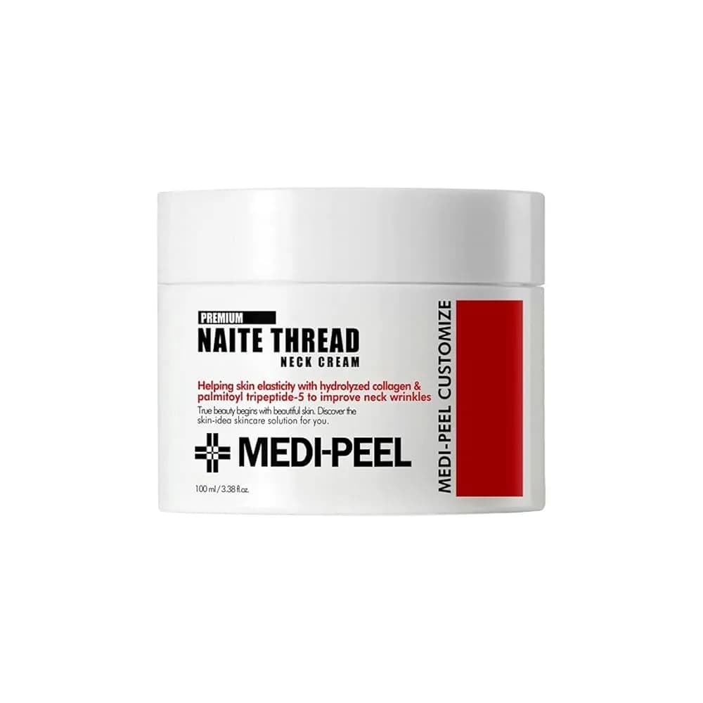 کرم لیفتینگ و ضد چروک گردن مدی پیل Medi-Peel premium collagen naite thread neck cream 2.0 — تصویر ۱۰