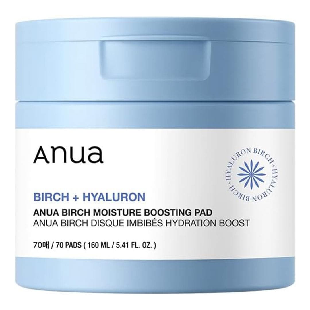 پد تقویت کننده و مرطوب کننده شیره توس آنوا Anua Birch Moisture Boosting Pad