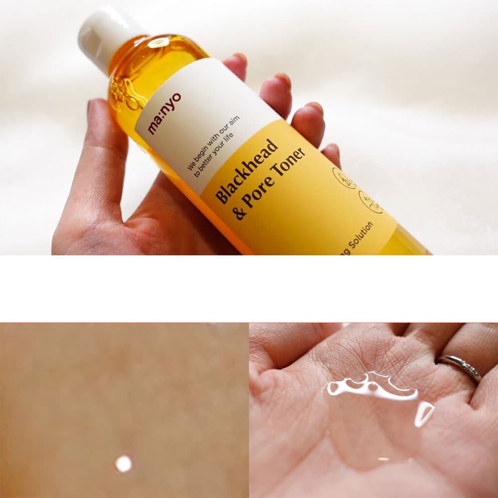 تونر ضد جوش سر سیاه و کنترل منافذ منیو فکتوری Manyo Factory Blackhead & Pore Toner — تصویر ۷