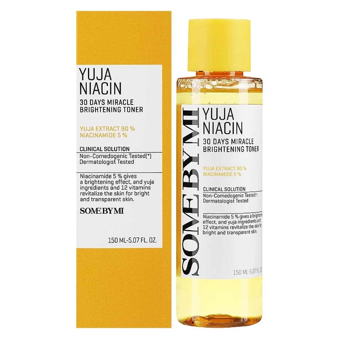 تونر ضد لک و روشن کننده 30 روزه یوجا نیاسین سام بای می Some By Mi Yuja Niacin Miracle Brightening Toner — تصویر ۱۱