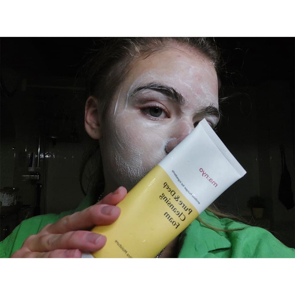 فوم پاک کننده عمقی منیو Manyo Pure & Deep Cleansing Foam — تصویر ۶