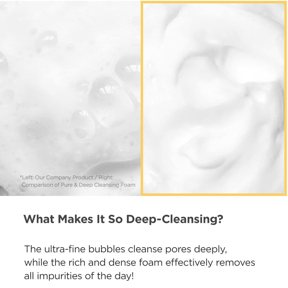 فوم پاک کننده عمقی منیو Manyo Pure & Deep Cleansing Foam — تصویر ۷