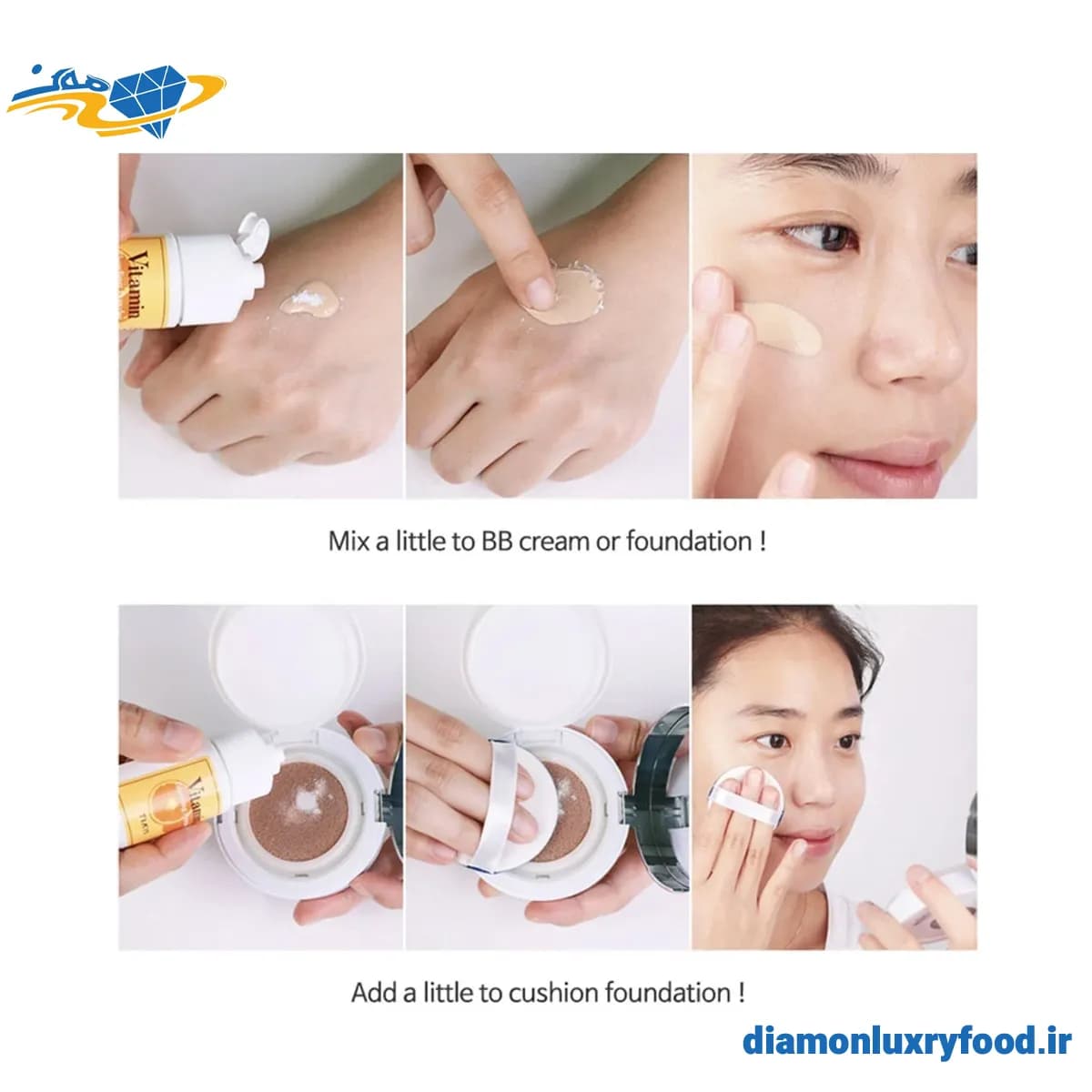 پودر روشن کننده ویتامین سی خالص تیام TIAM Vitamin Blending Powder — تصویر ۱۱