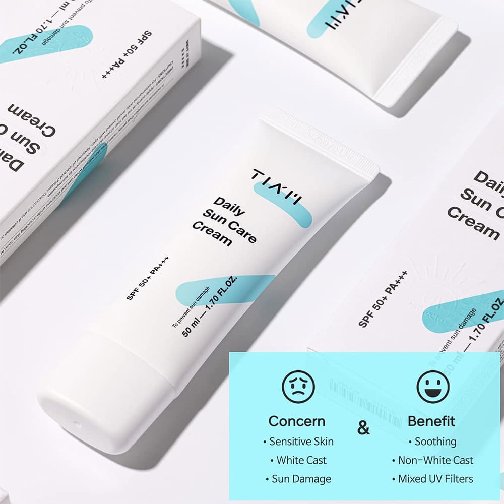 کرم ضد آفتاب آبرسان و تسکین دهنده تیام TIA’M Daily Sun Care Cream — تصویر ۱۱