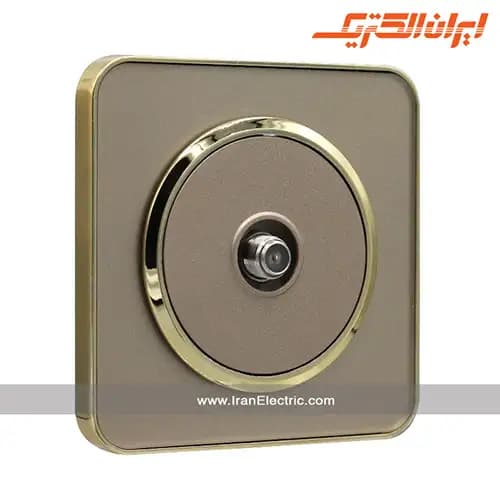 پریز آنتن SAT اسپیناس طلایی زه بژ میان بژ — تصویر ۵