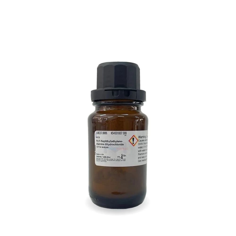 1نفتیل اتیلن دی آمین هیدروکلرید برند مرک آلمان کد 106237 — تصویر ۲