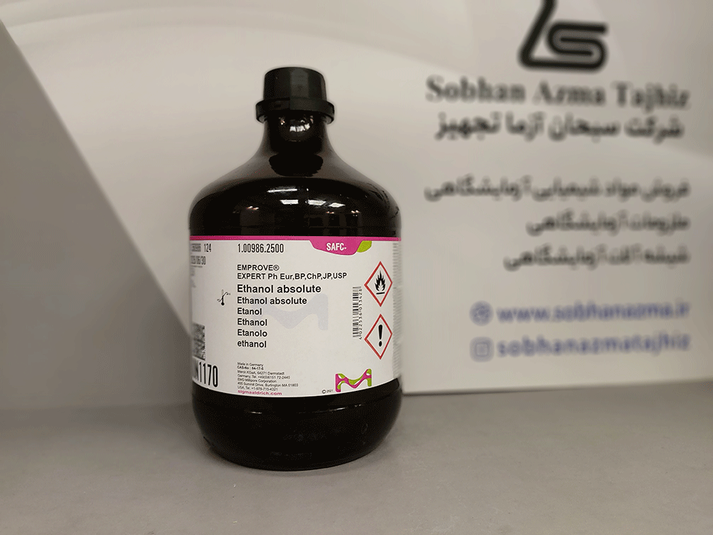 اتانول مطلق 99.2% دارویی برند مرک آلمان کد 100986 — تصویر ۱۱