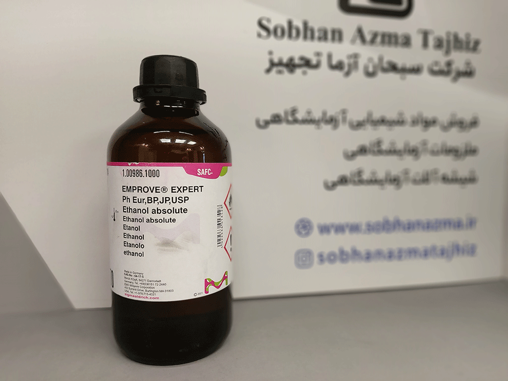 اتانول مطلق 99.2% دارویی برند مرک آلمان کد 100986 — تصویر ۹