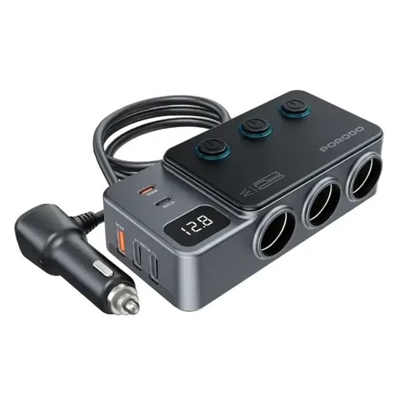 شارژر فندکی خودرو پرودو مدل FWC070