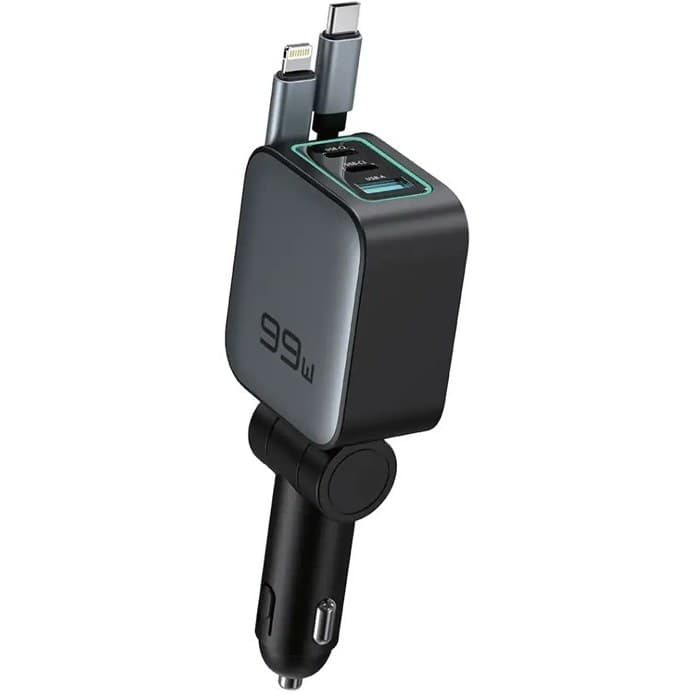 شارژر فندکی چند کاره گرین لاین مدل GL-CC26 ظرفیت 99 وات — تصویر ۴