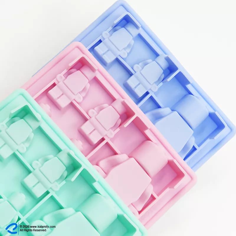 قالب ژله سیلیکونی مدل پاستیل آدمک 405011 — تصویر ۴