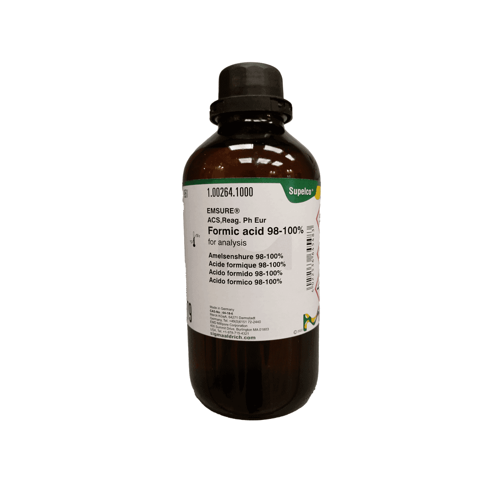 فرمیک اسید 98-100% ACS برای آنالیز برند مرک آلمان کد 100264