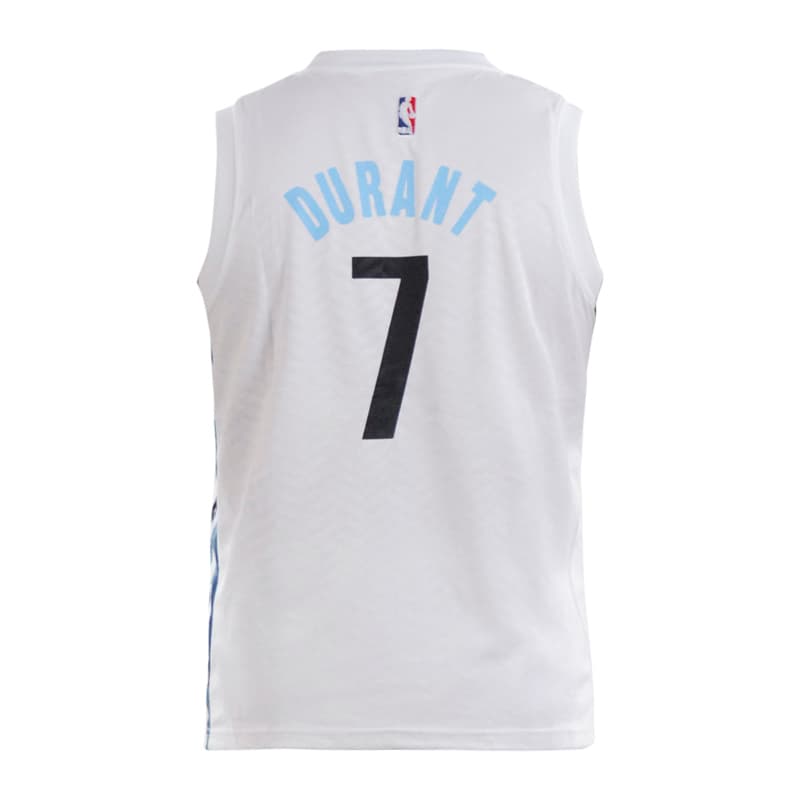 ست رکابی و شلوارک بسکتبالی بروکلین مدل Nike-DRI FIT-5B079 سفید — تصویر ۹