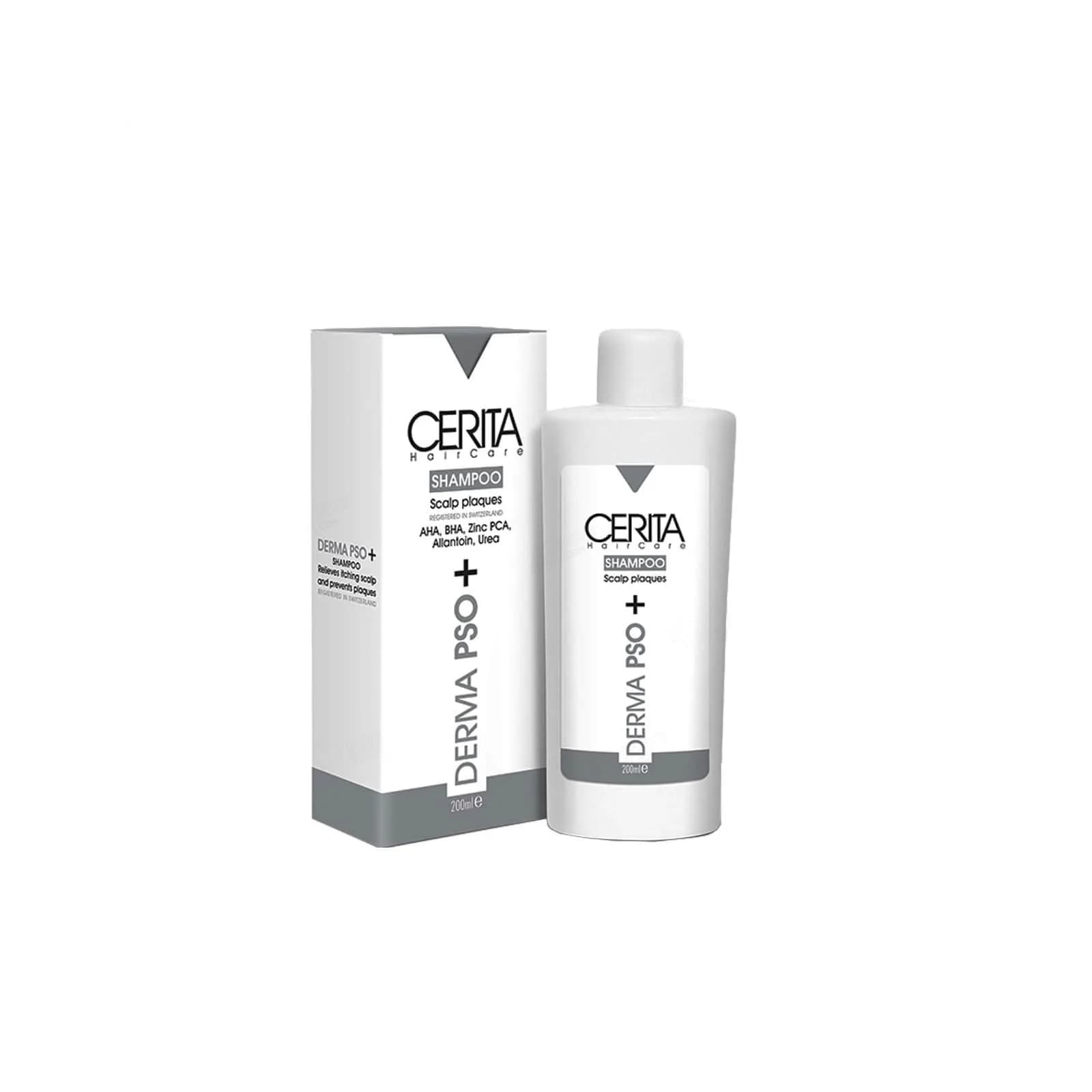 شامپو پسوریازیس سریتا مدل Derma PSO حجم 200 میلی لیتر