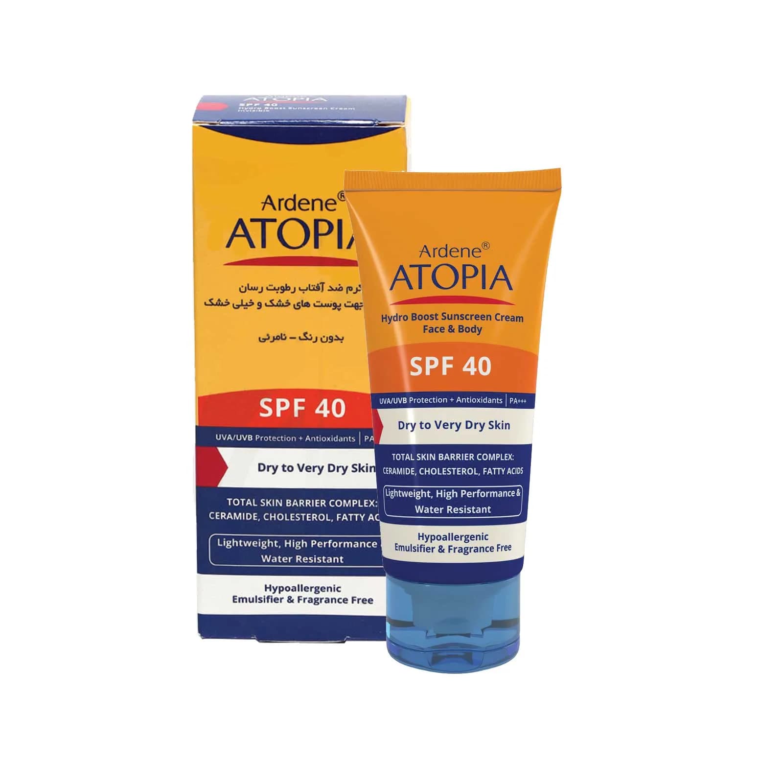ضد آفتاب رطوبت رسان درای ریلیف اتوپیا SPF40 آردن — تصویر ۴