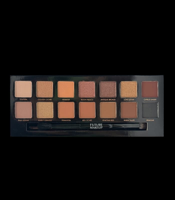 پالت سایه چشم ۱۴ رنگ Soft Touch Future Makeup — تصویر ۷