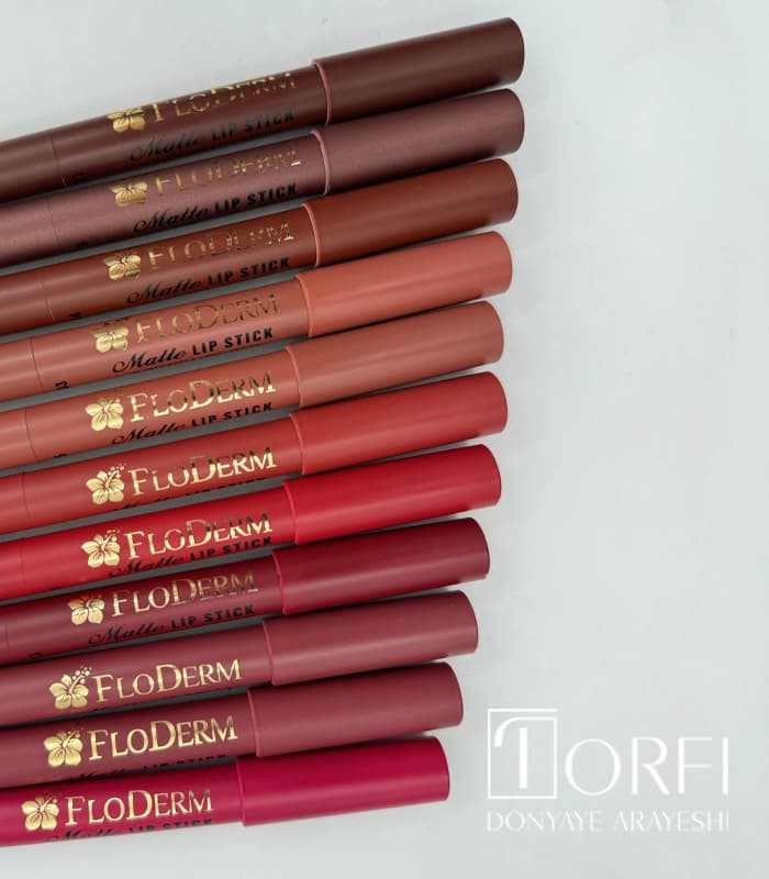 رژ لب مات فلودرم – Floderm Matte Lipstick — تصویر ۸