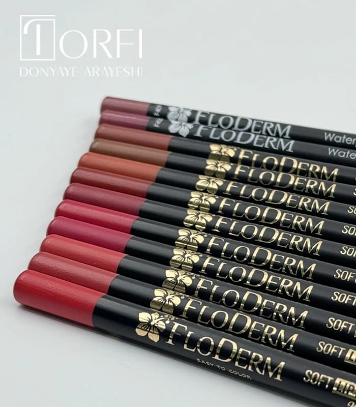 مداد لب فلودرم – Floderm Soft Lip Pencil (Easy to Color) — تصویر ۶