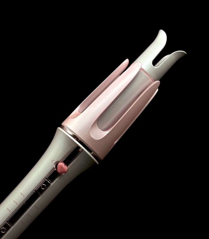 کرلی (فرکننده مو ) شیگلم سایز ۲۵ رنگ صورتی طرح جدید uk plug — تصویر ۱۲