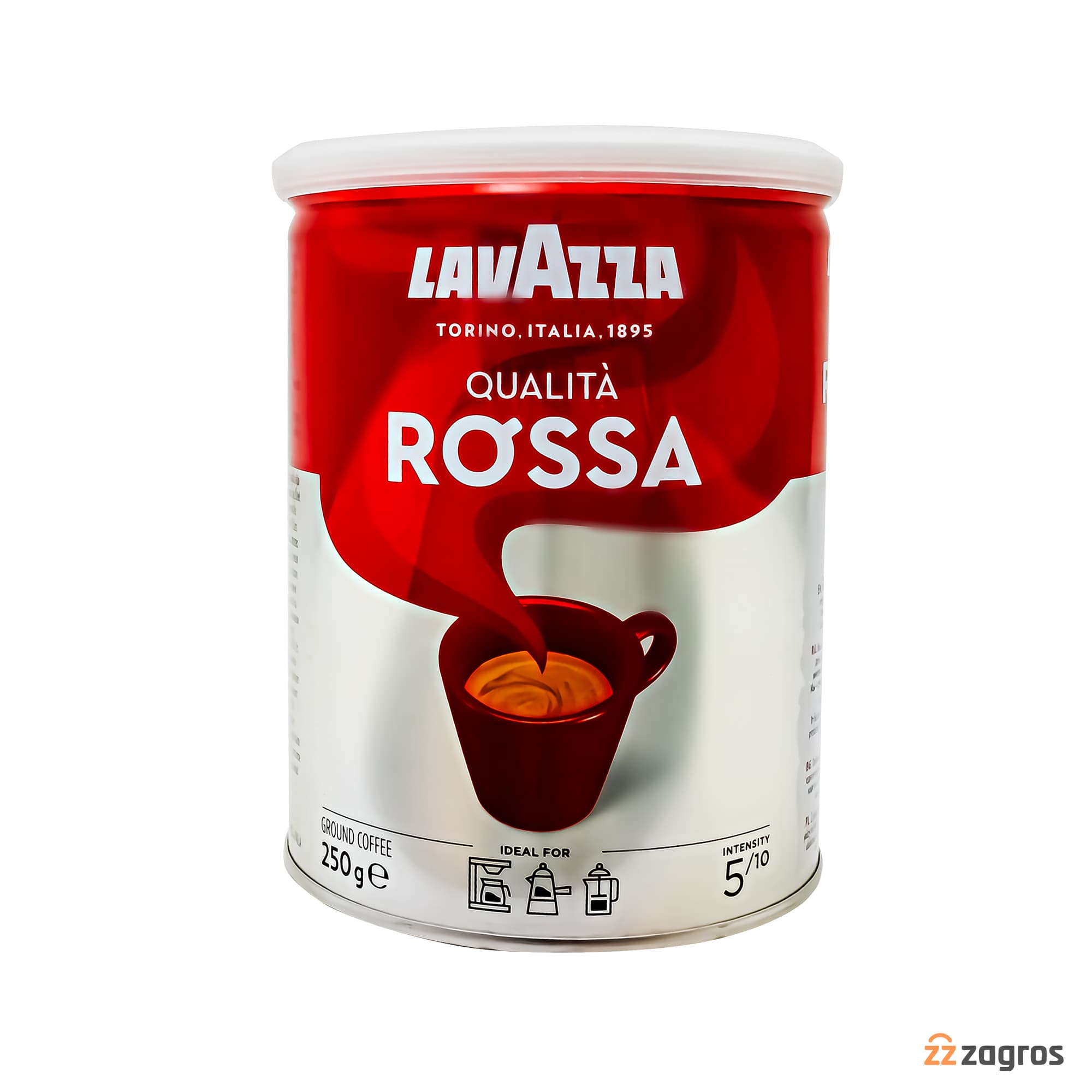 قهوه لاوازا روسا قوطی Qualita Rossa (250 گرمی) — تصویر ۵