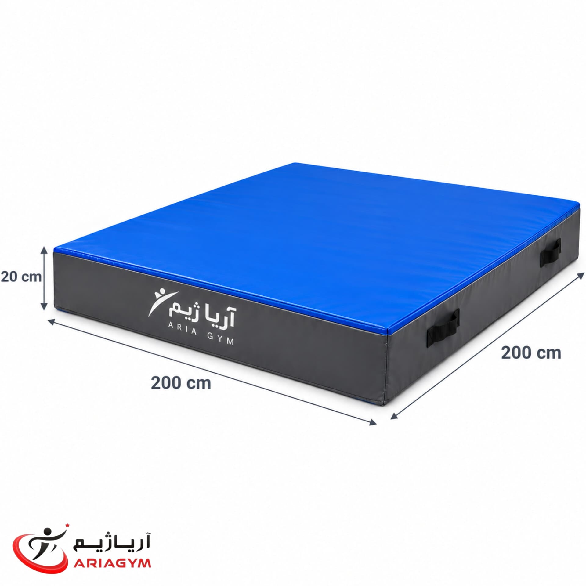 تشک ایمنی ژیمناستیک با ابر مولینکس ابعاد 20×2×2 — تصویر ۶