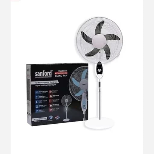 پنکه ایستاده شارژی سانفورد مدل Sanford SF6600RSFN