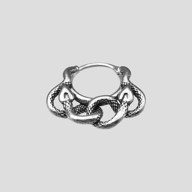 پیرسینگ حلقه طرح مار مدل Coiled Snake کد Hsn-434d8 — تصویر ۹