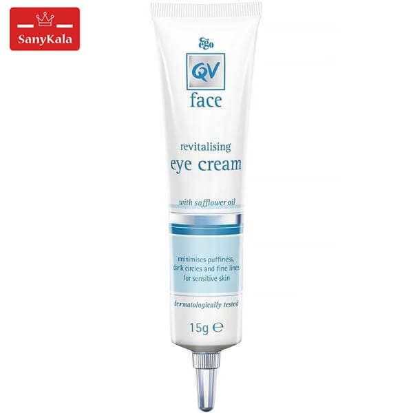 کرم دور چشم کیووی QV مدل Revitalizing حجم 15 گرم