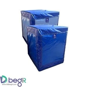 روکش کانتینری کولر آبی