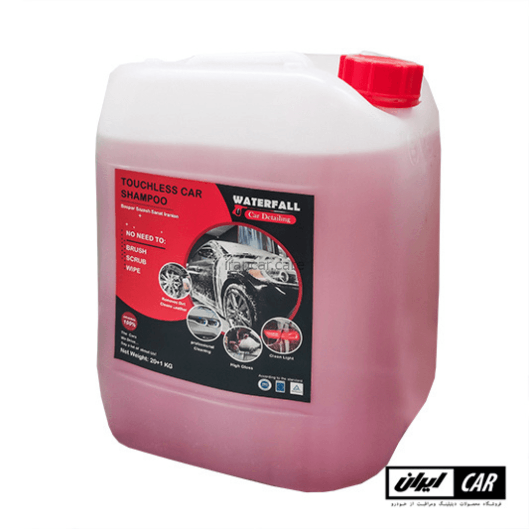 شامپو کارواش تاچلس بدون دخالت دست 10لیتری واترفال مدل Waterfall Touchless car wash shampoo