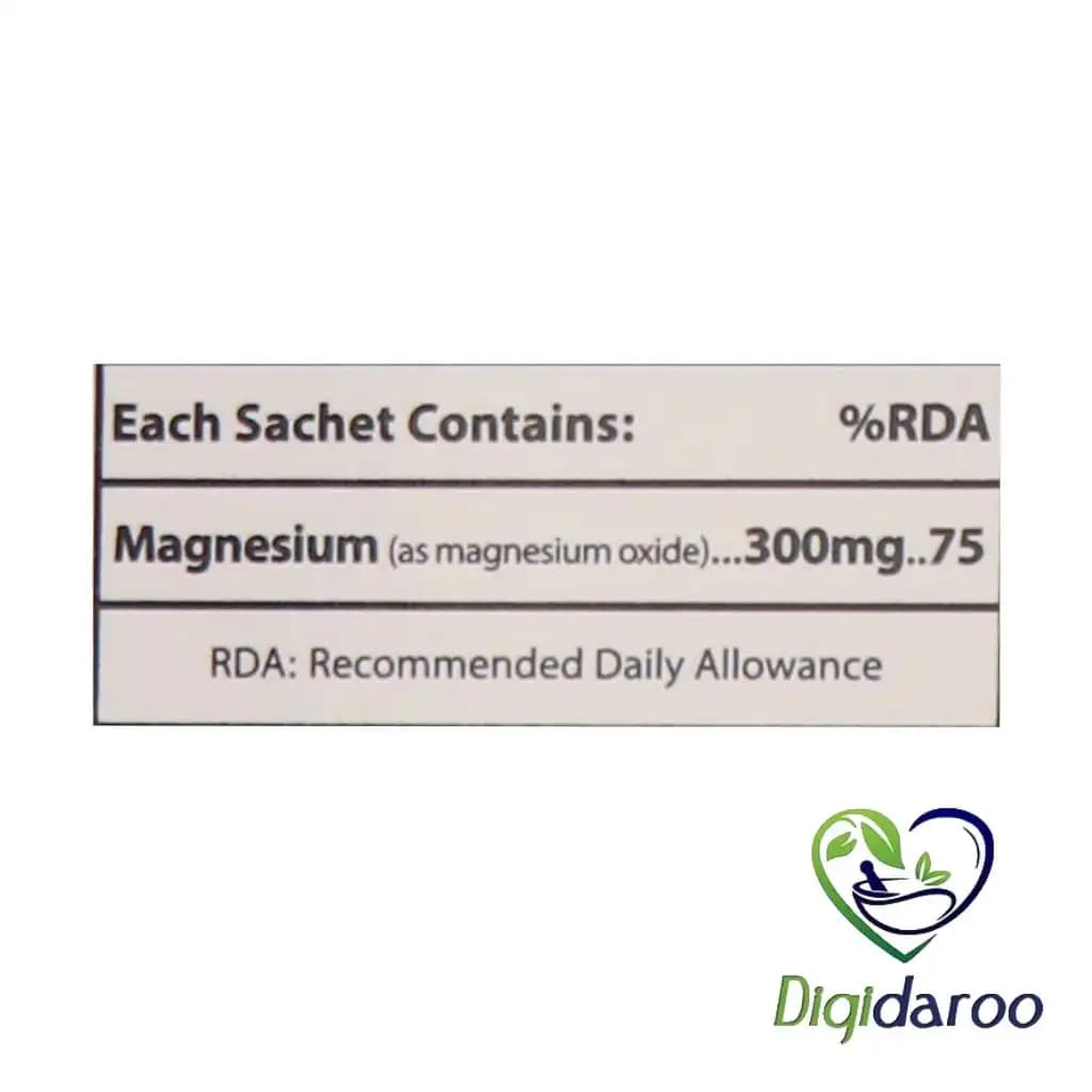 ساشه منیزیم 300 میلی گرم او پی دی فارما (OPD Pharma) 20 عددی — تصویر ۷