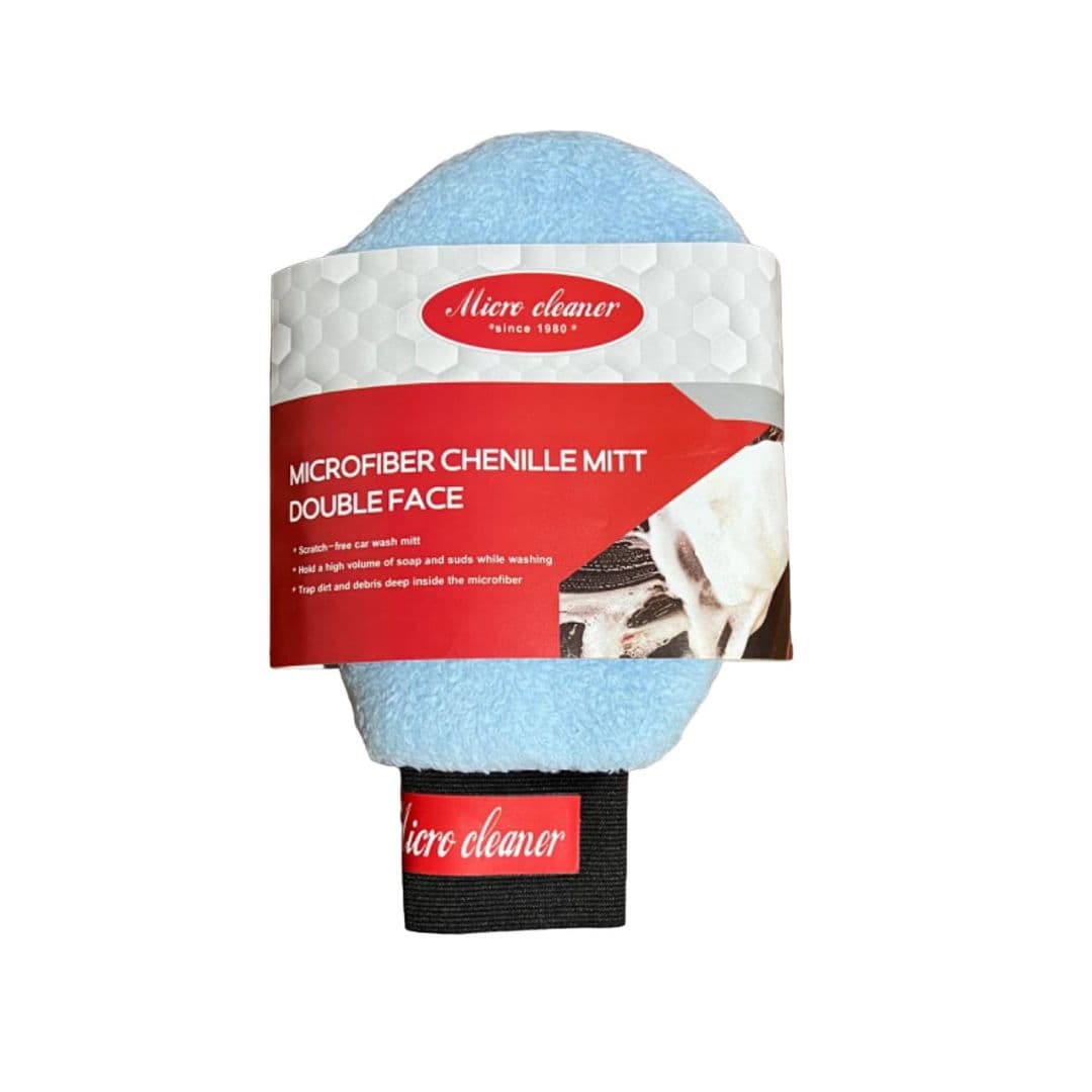 دستکش میکروفایبر مخصوص کارواش خودرو میکرو کلین مدل Micro Cleane Microfiber car wash mitt