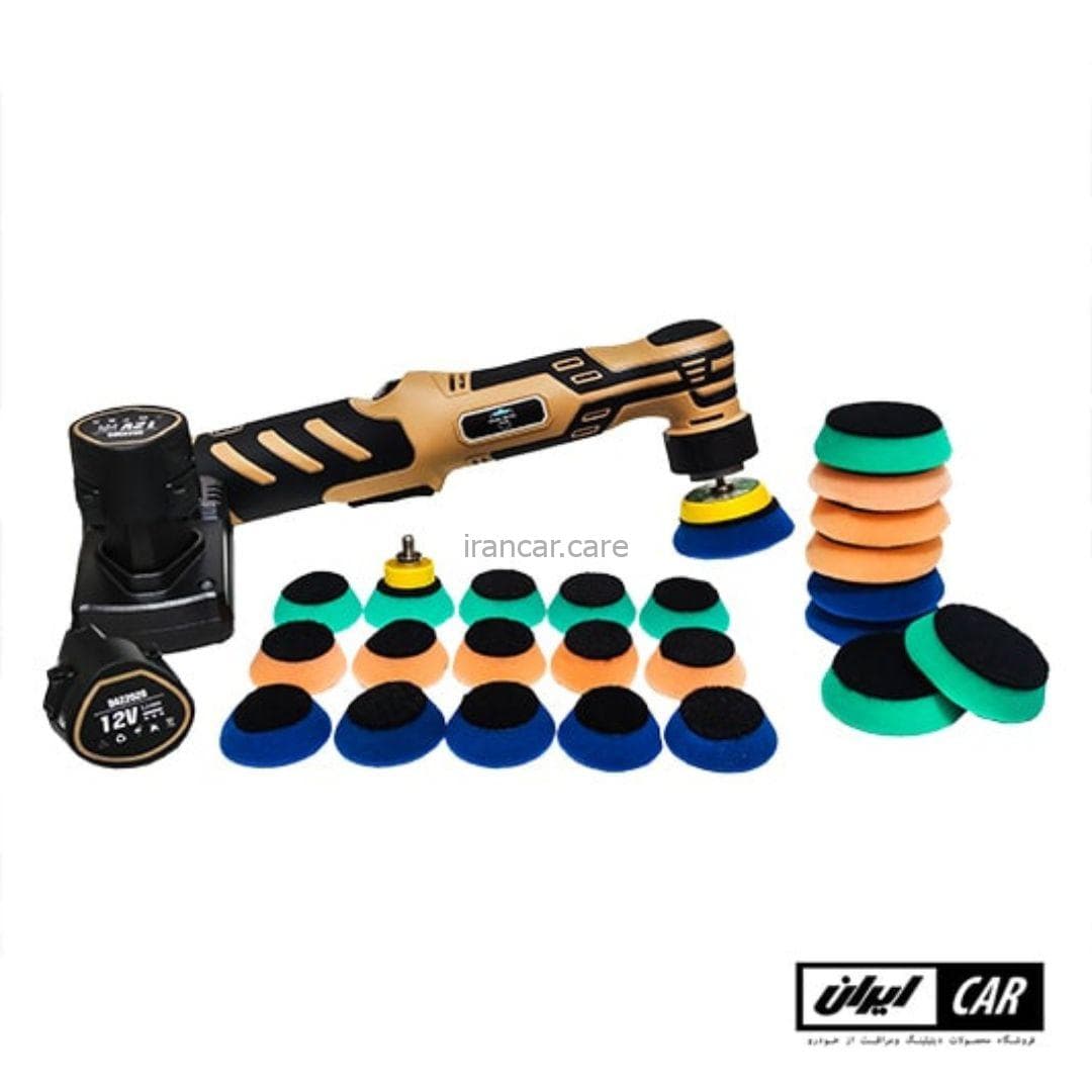 دستگاه پولیش نانو ایبرید رویال دیتیل مدل ROYAL DETAIL Cordless mini polisher‏ — تصویر ۶