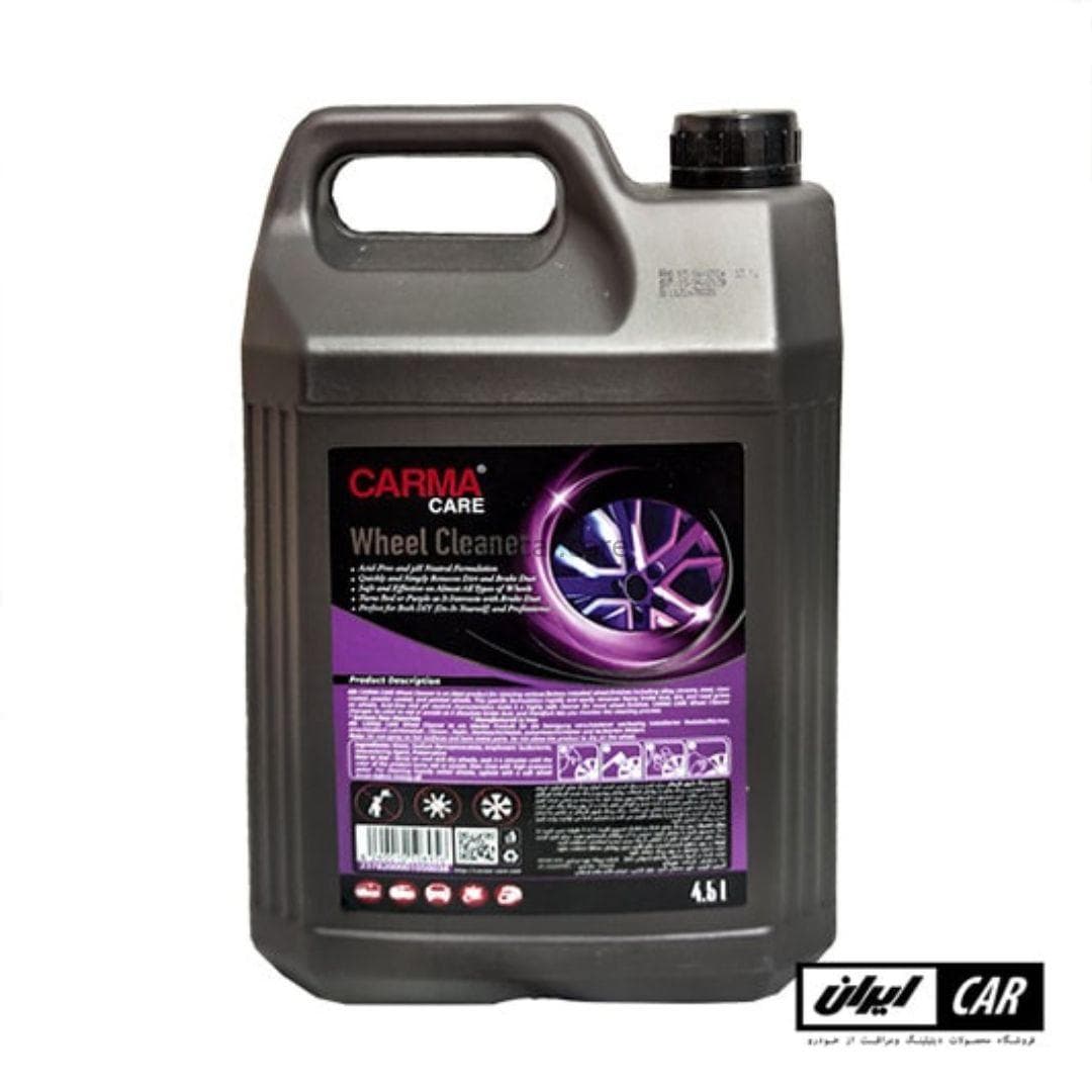 مایع رینگ شوی 4500 میلی لیتری کارماکر مدل Carmacare Wheel Cleaner — تصویر ۲