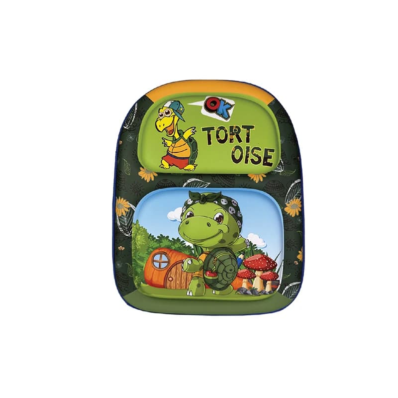 کوله‌پشتی مهدکودکی پسرانه طرح برجسته مدل Tortoise — تصویر ۳