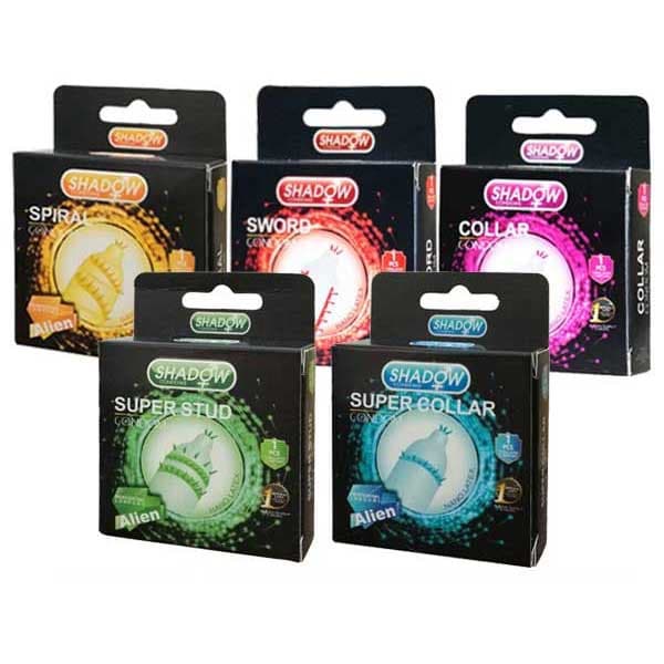 کاندوم فضایی چرخشی شادو shadow spiral — تصویر ۱۲