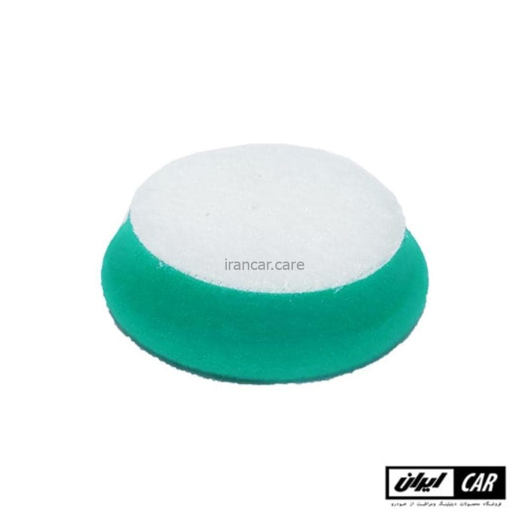 پد پولیش زبر اوربیتال سبز 50 ميلی متری مدل Orbital rough polishing pad size 50mm