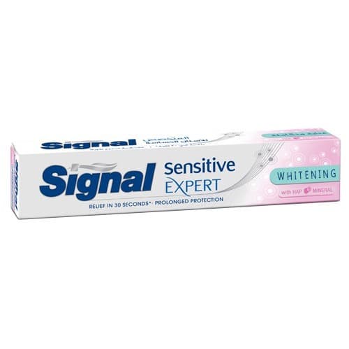 خمیر دندان سیگنال سری Sensetive Expert مدل Whitining حجم 75 میلی لیتر