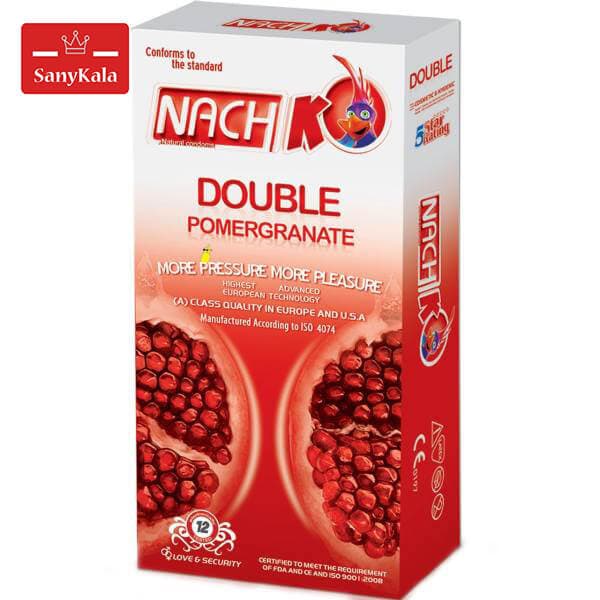 کاندوم کدکس مدل Double Pomegranate بسته 12 عددی