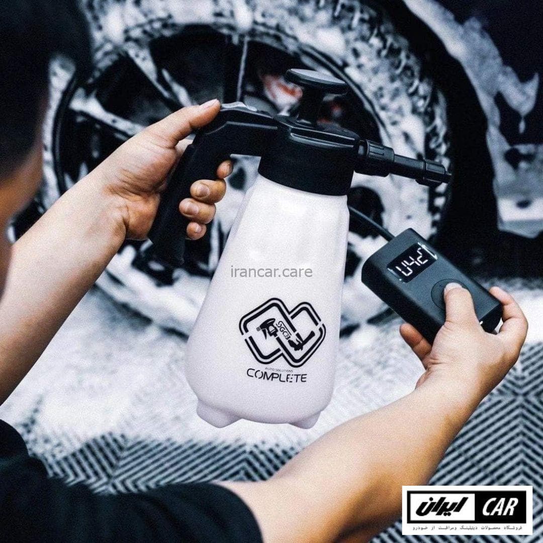 کمپرسور باد شارژی اس جی سی بی مدل SGCB Tire Inflator 2000mAh — تصویر ۸