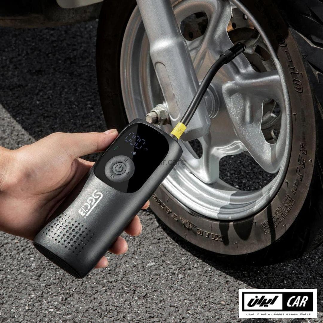 کمپرسور باد شارژی اس جی سی بی مدل SGCB Tire Inflator 2000mAh — تصویر ۲