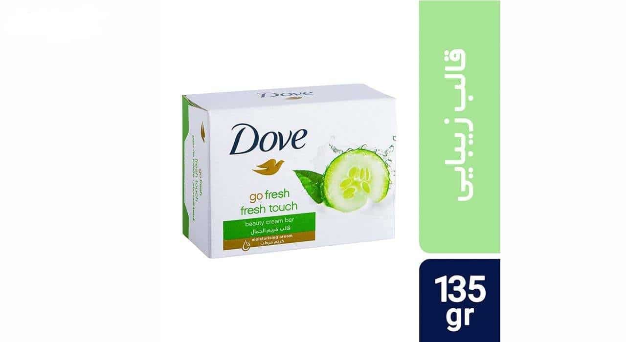 صابون زیبایی داو مدل Go Fresh وزن 135g با عصاره خیار
