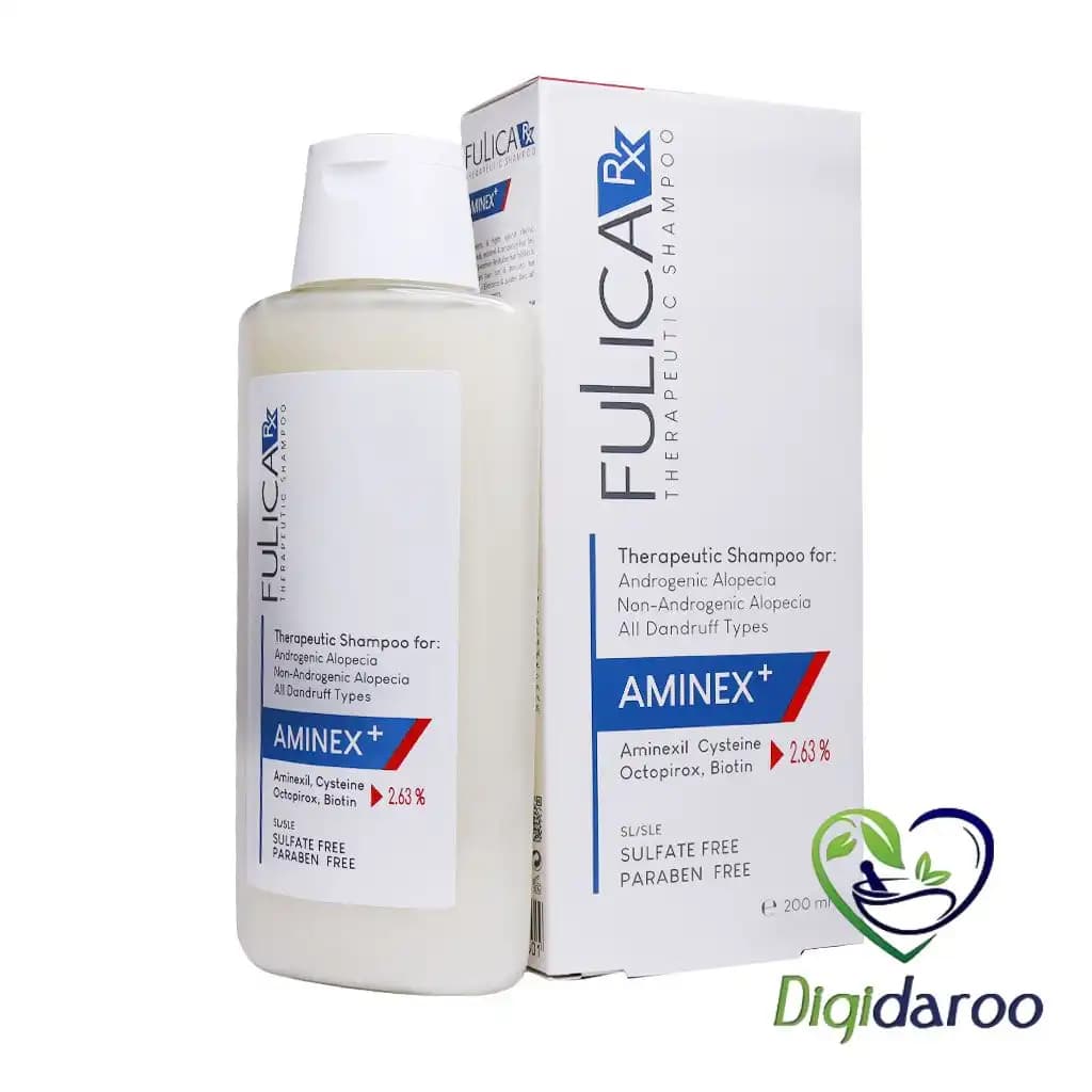 شامپو آمینکس (AMINEX) فولیکا آر ایکس 200 میلی لیتری