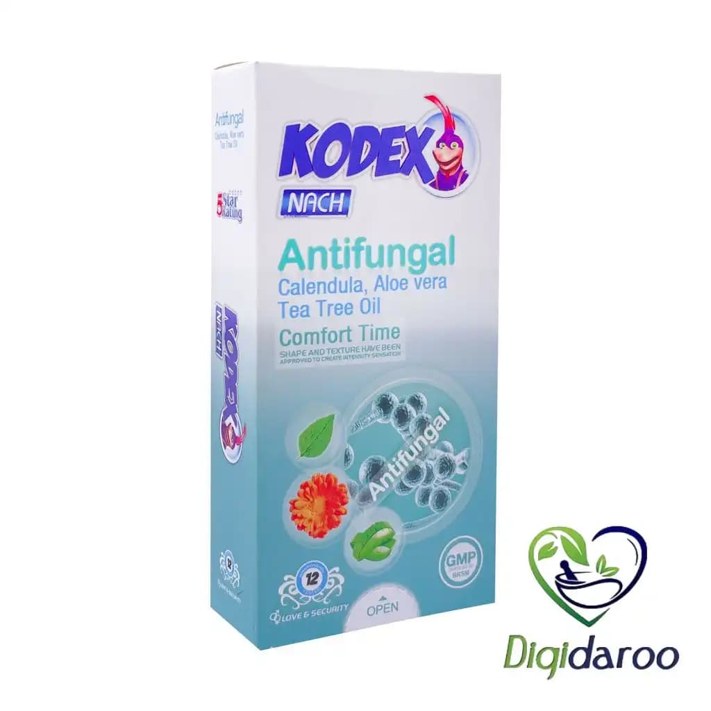 کاندوم کدکس مدل ضد قارچ (Antifungal) کدکس 12 عددی — تصویر ۳