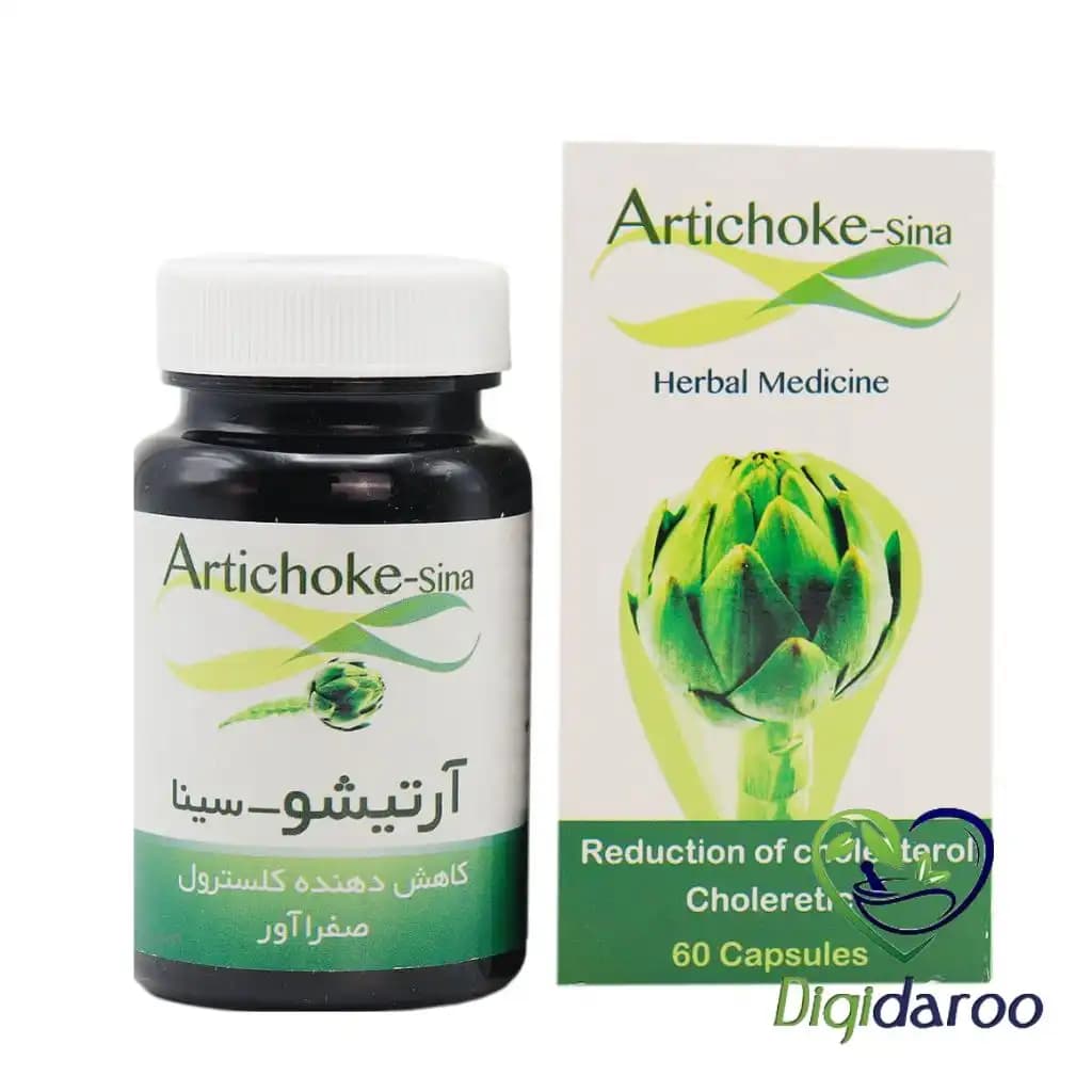کپسول آرتیشو سینا سینا فرآور 60 عددی — تصویر ۴