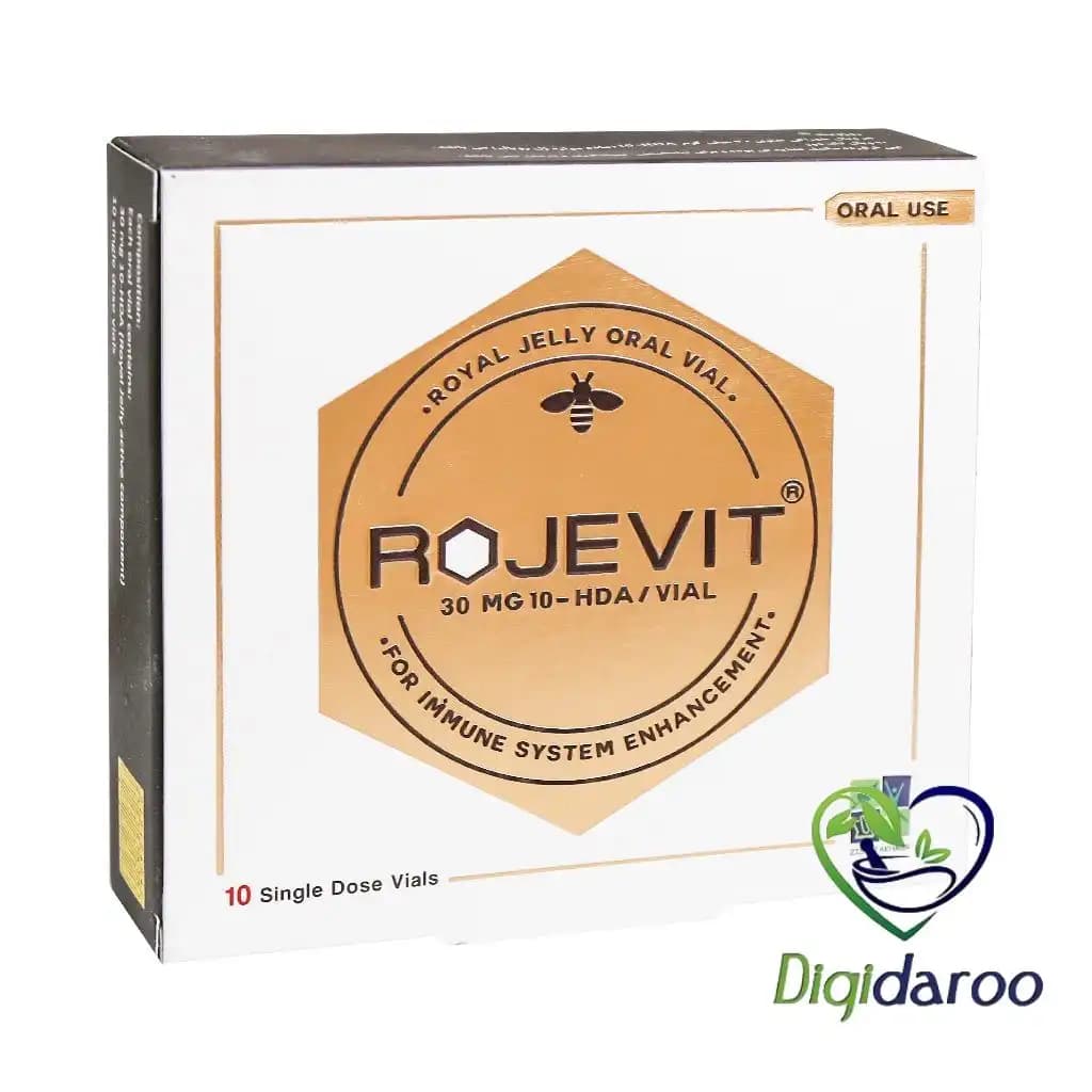 ویال خوراکی ژل رویال روژویت زیست تخمیر 10 عددی