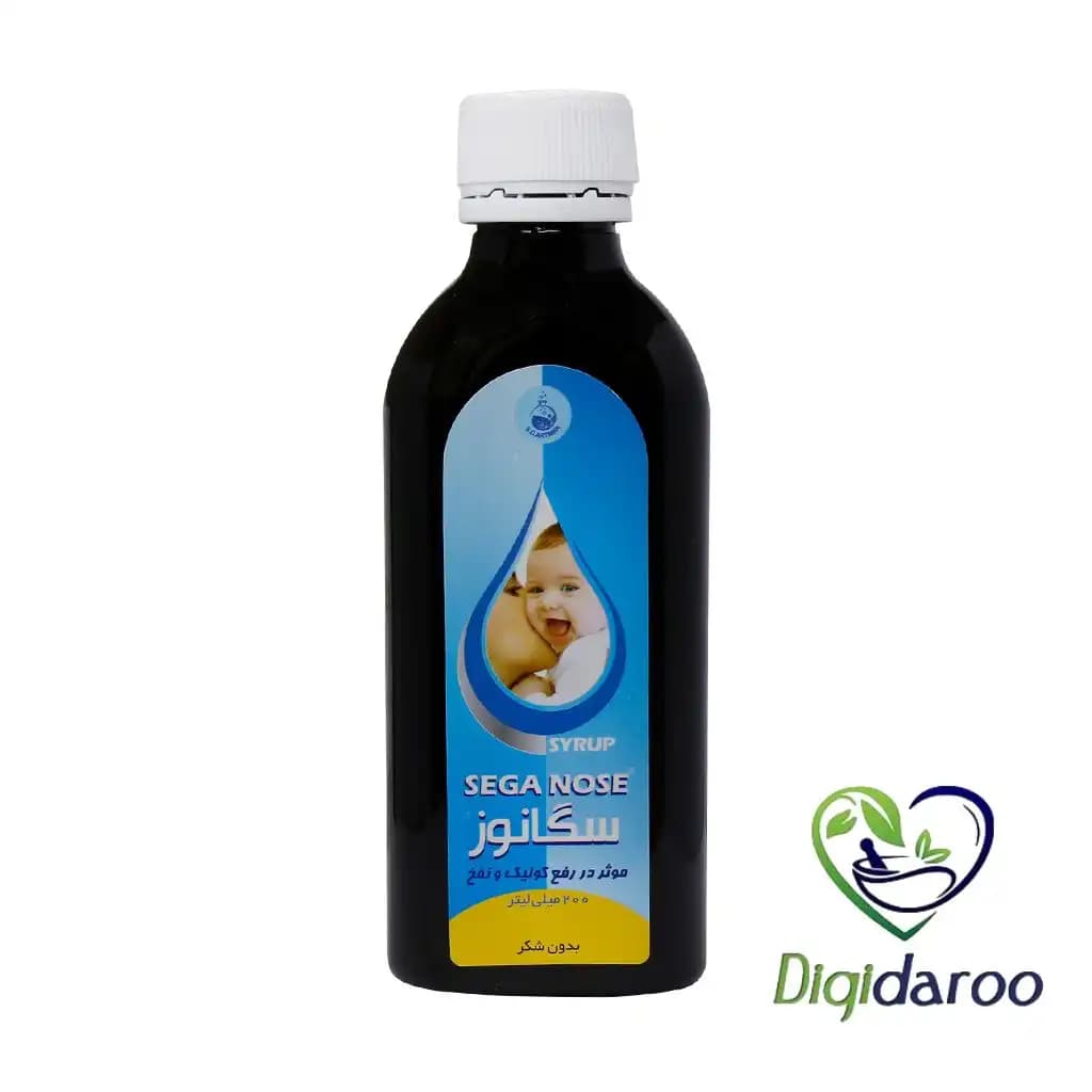 شربت سگا نوز سلامت گستر آرتیمان ۲۰۰ میلی لیتری — تصویر ۳