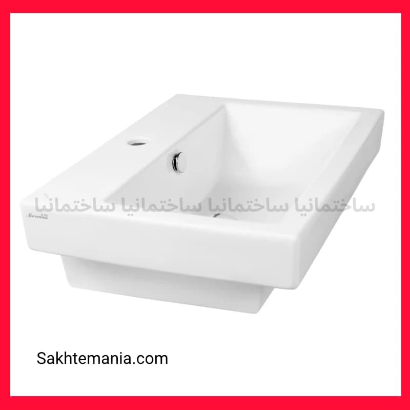 روشویی ولگا ۵۵ مروارید | خرید روشویی روکابینتی مروارید با گارانتی + تخفیف + ارسال — تصویر ۹